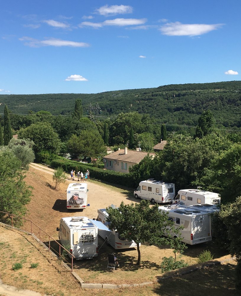 Aire camping-car  Granges-Gontardes (26290) - Photo 2